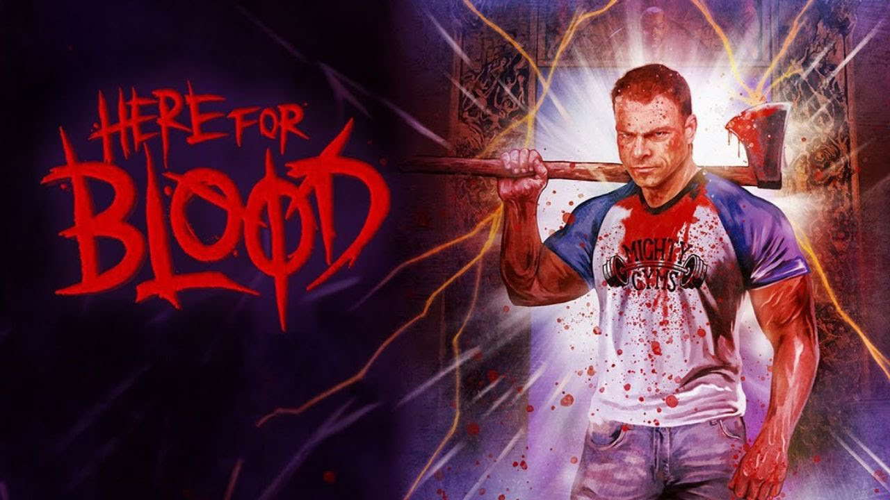 Poster for Here for Blood