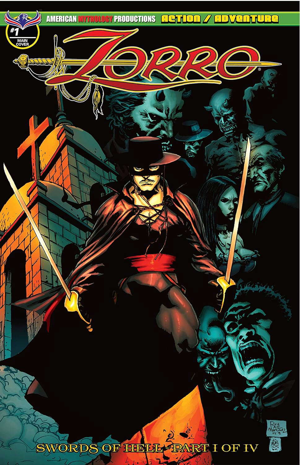 Zorro: Swords of Hell #1 poster