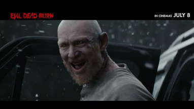 #EvilDeadBurn only in cinemas July 8. poster