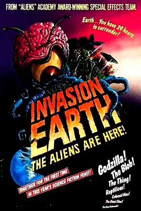 Invasion Earth: The Aliens Are Here poster