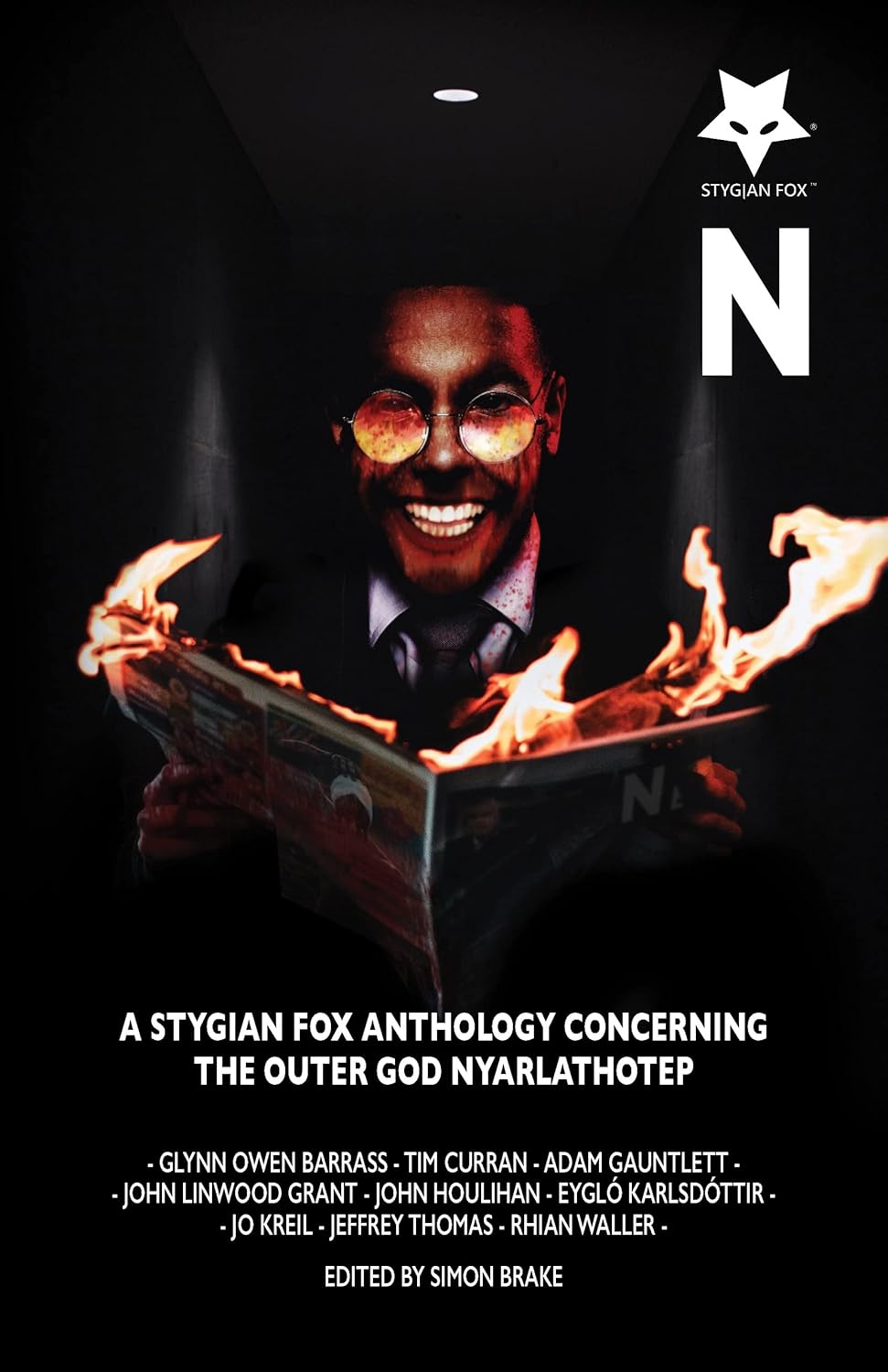 N: A Stygian Fox Anthology Concerning the Outer God Nyarlathotep poster