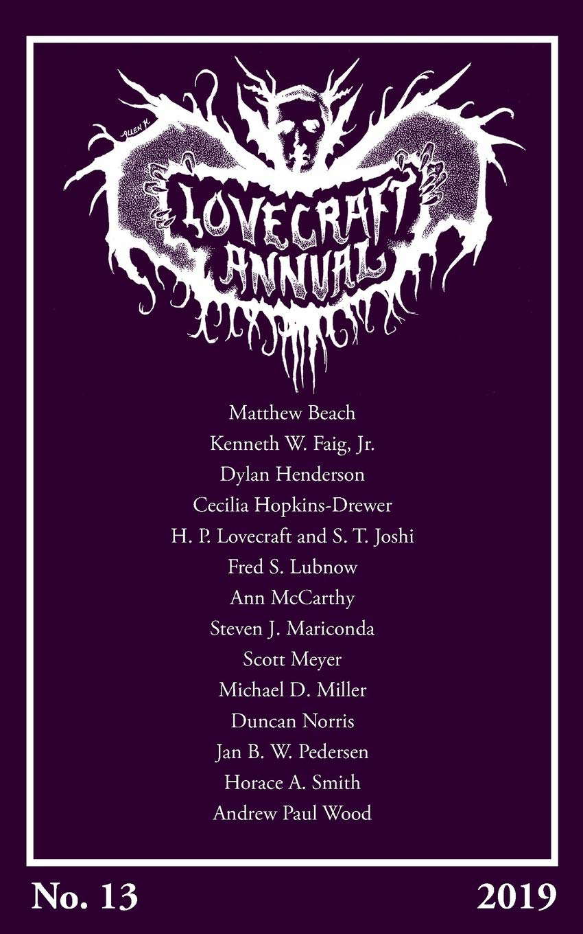 Lovecraft Annual No. 13 (2019) poster