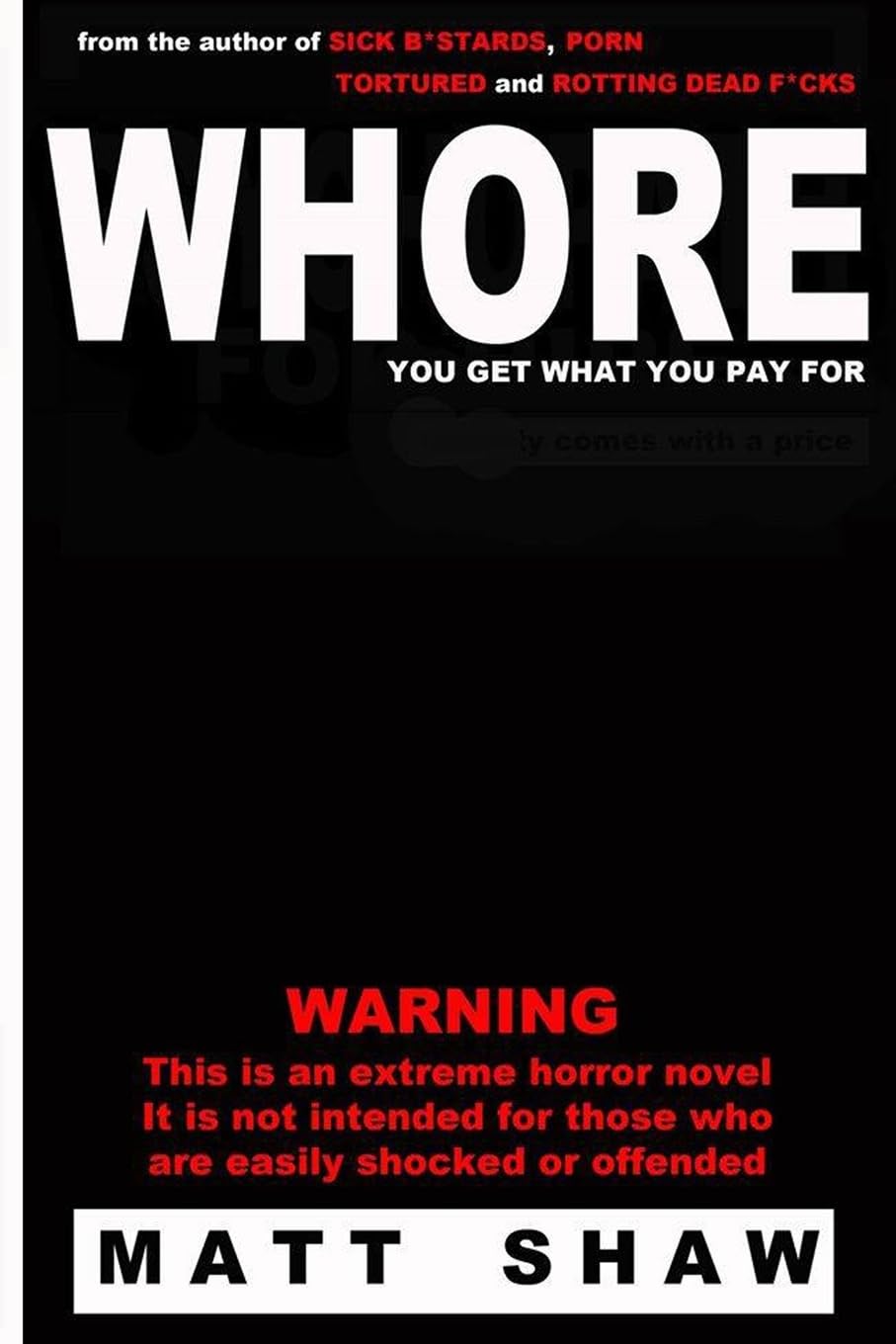 Whore poster