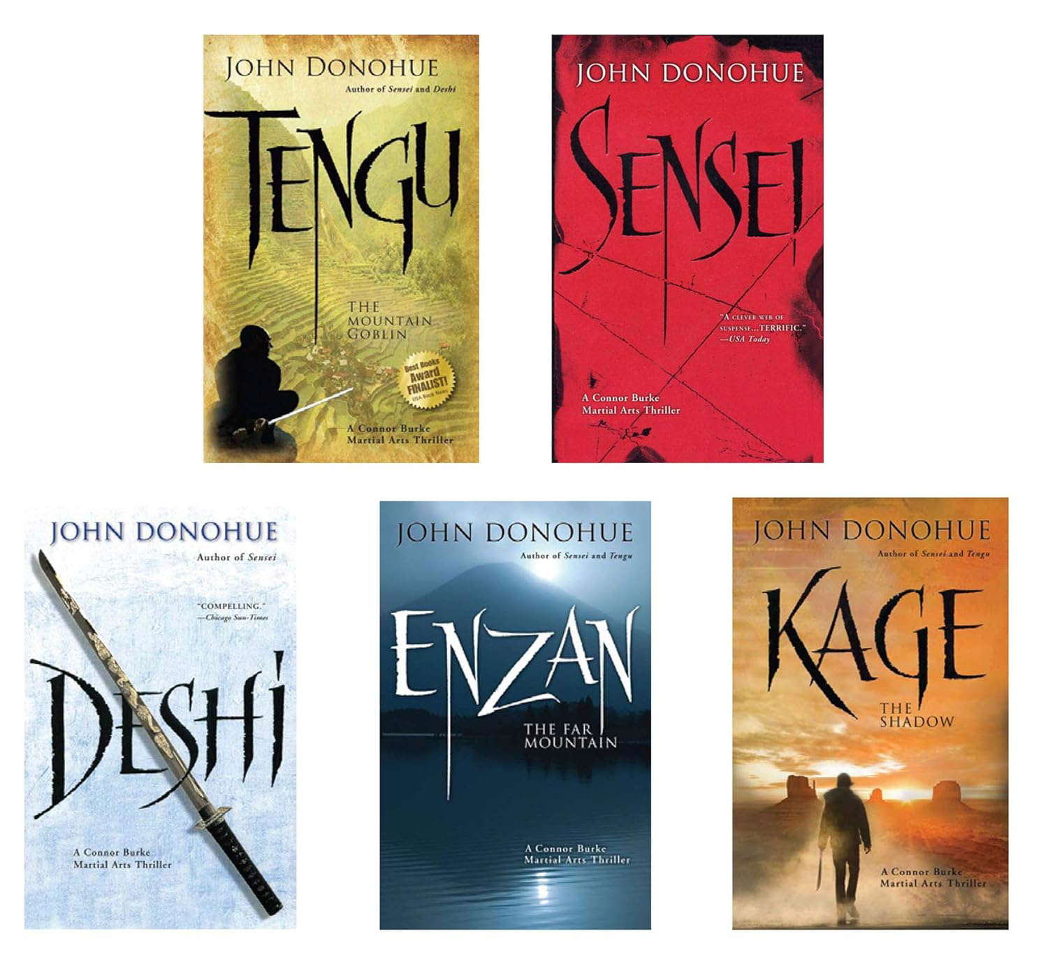 Bundle: Connor Burke 5-book series (YMAA) Suspense Thriller poster