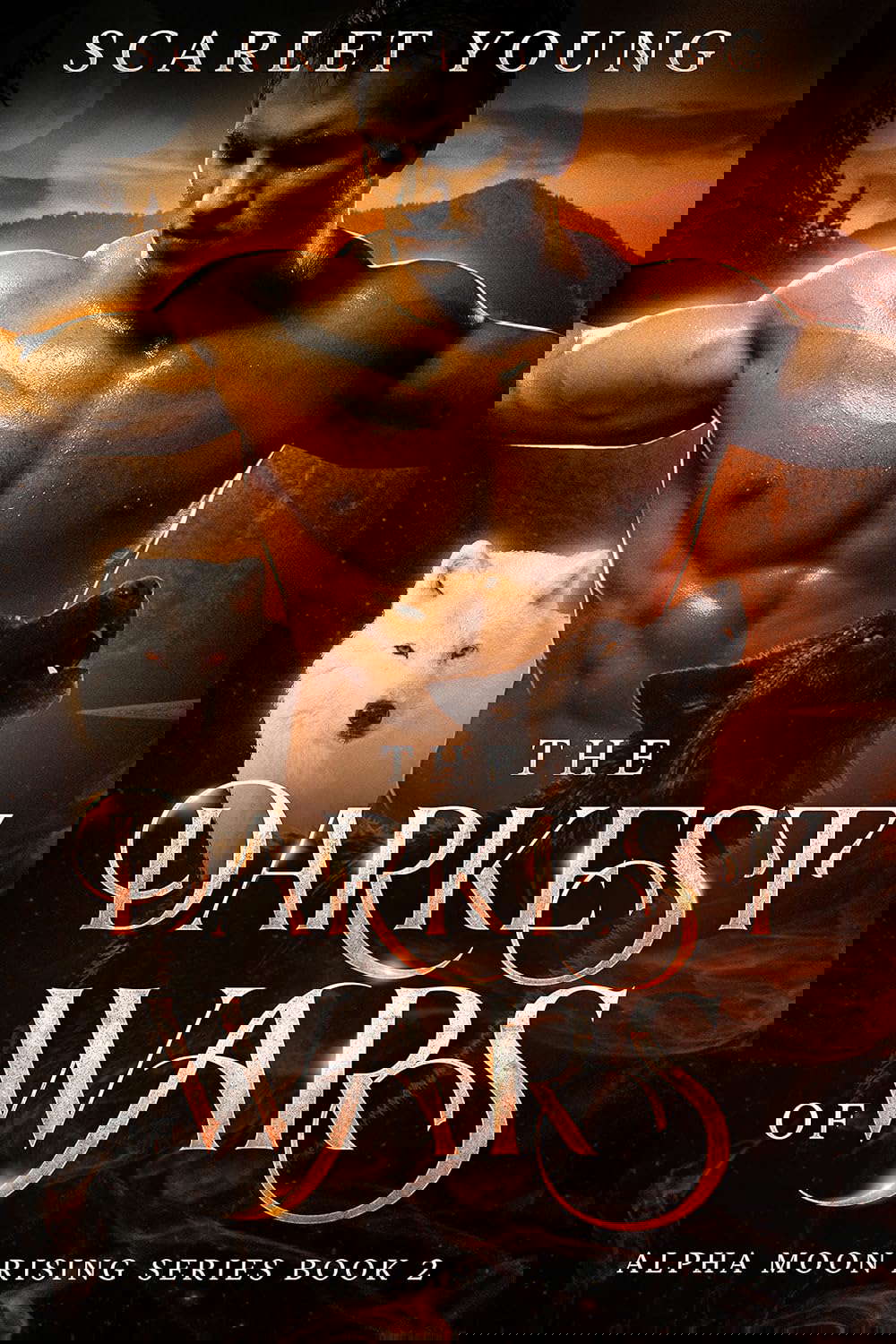 (Alpha Moon Rising Series Book 2) Paranormal Romance: The Darkest of Wars poster