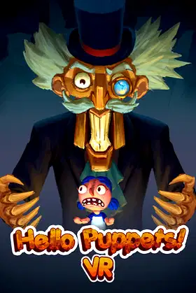 Hello Puppets! VR poster
