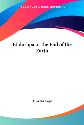 Etidorhpa or the End of the Earth poster