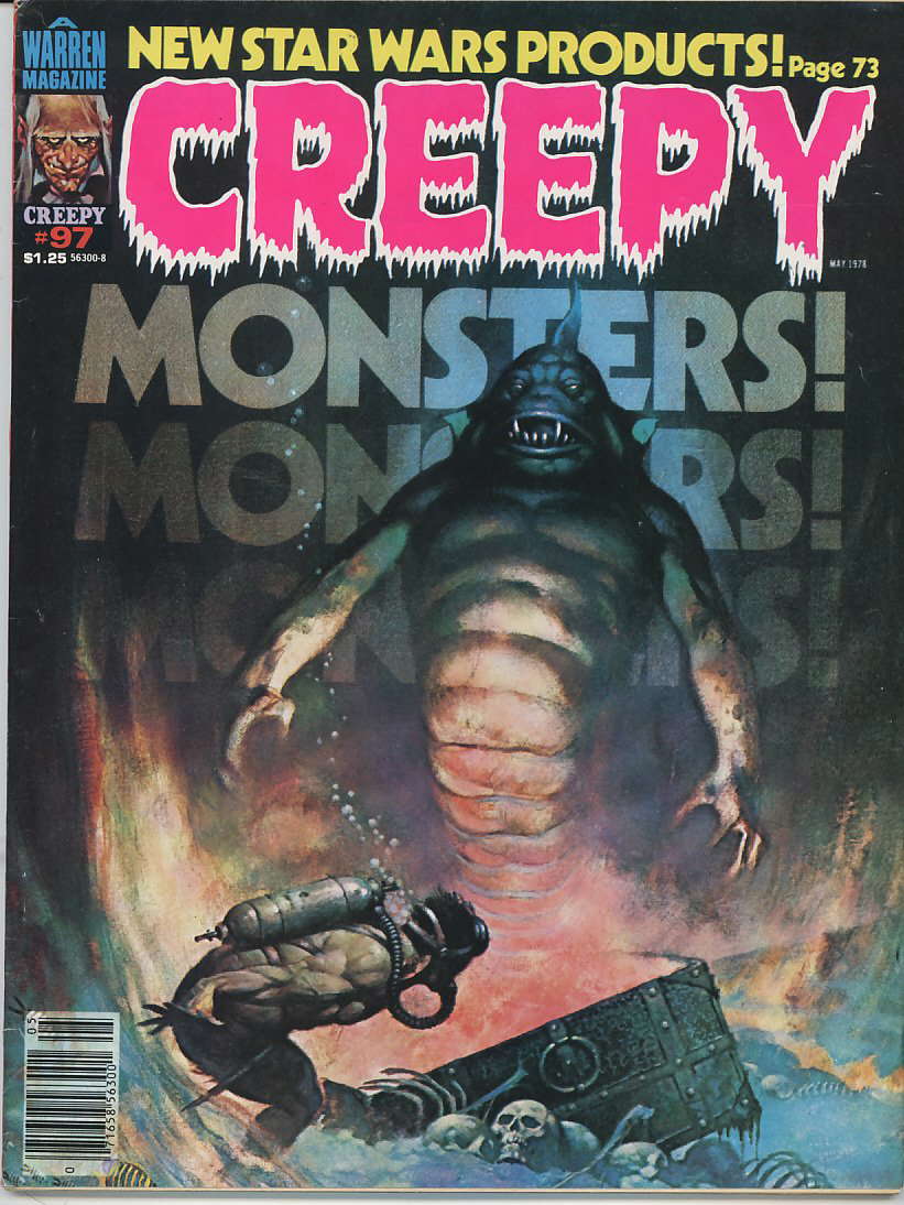 Creepy #97 May 1978 poster