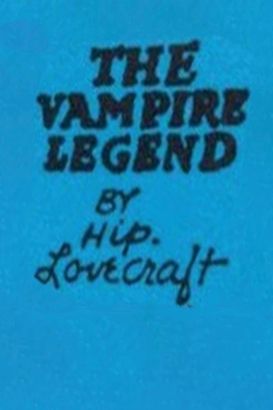 The Vampire Legend poster