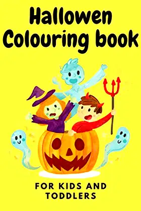 Hallowen Colouring Book: For Kids And Toddlers Ages 2-4 poster