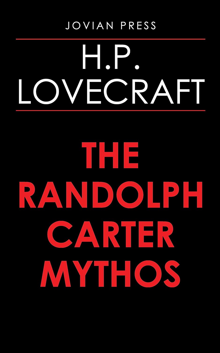 The Randolph Carter Mythos poster