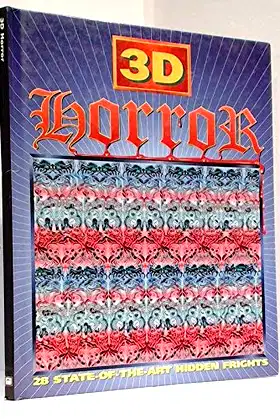 3D Horror poster
