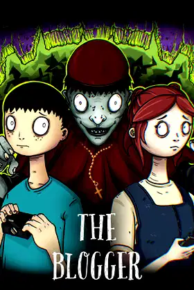 The Blogger: Pumpkins and Witches poster