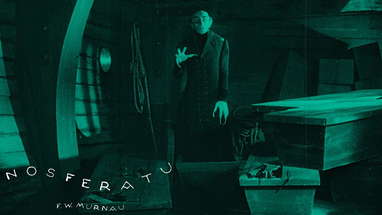 NOSFERATU "Count Orlok awakens from a coffin on the journey to Wisborg" Clip poster