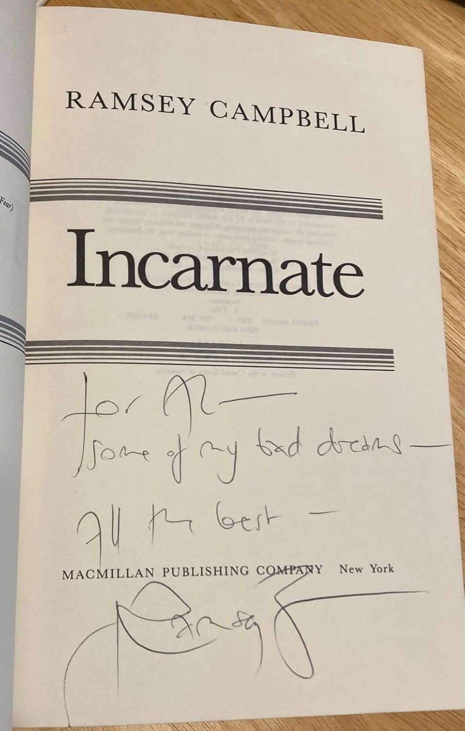 INCARNATE poster