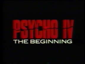 Psycho IV: The Beginning (1990) - Trailer poster