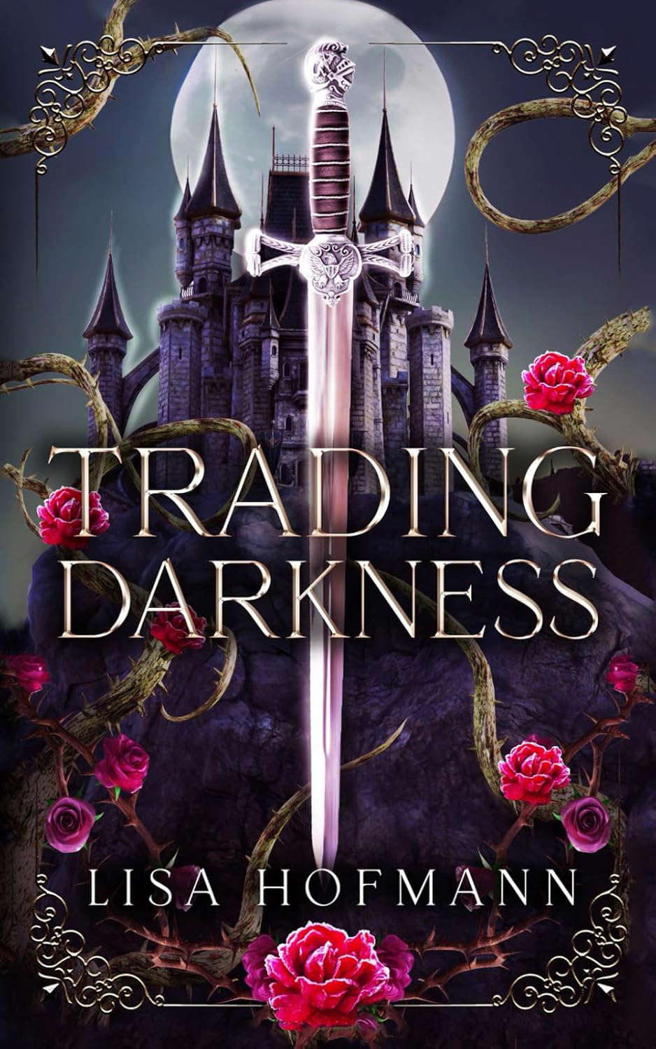 Trading Darkness: a dark fairytale poster