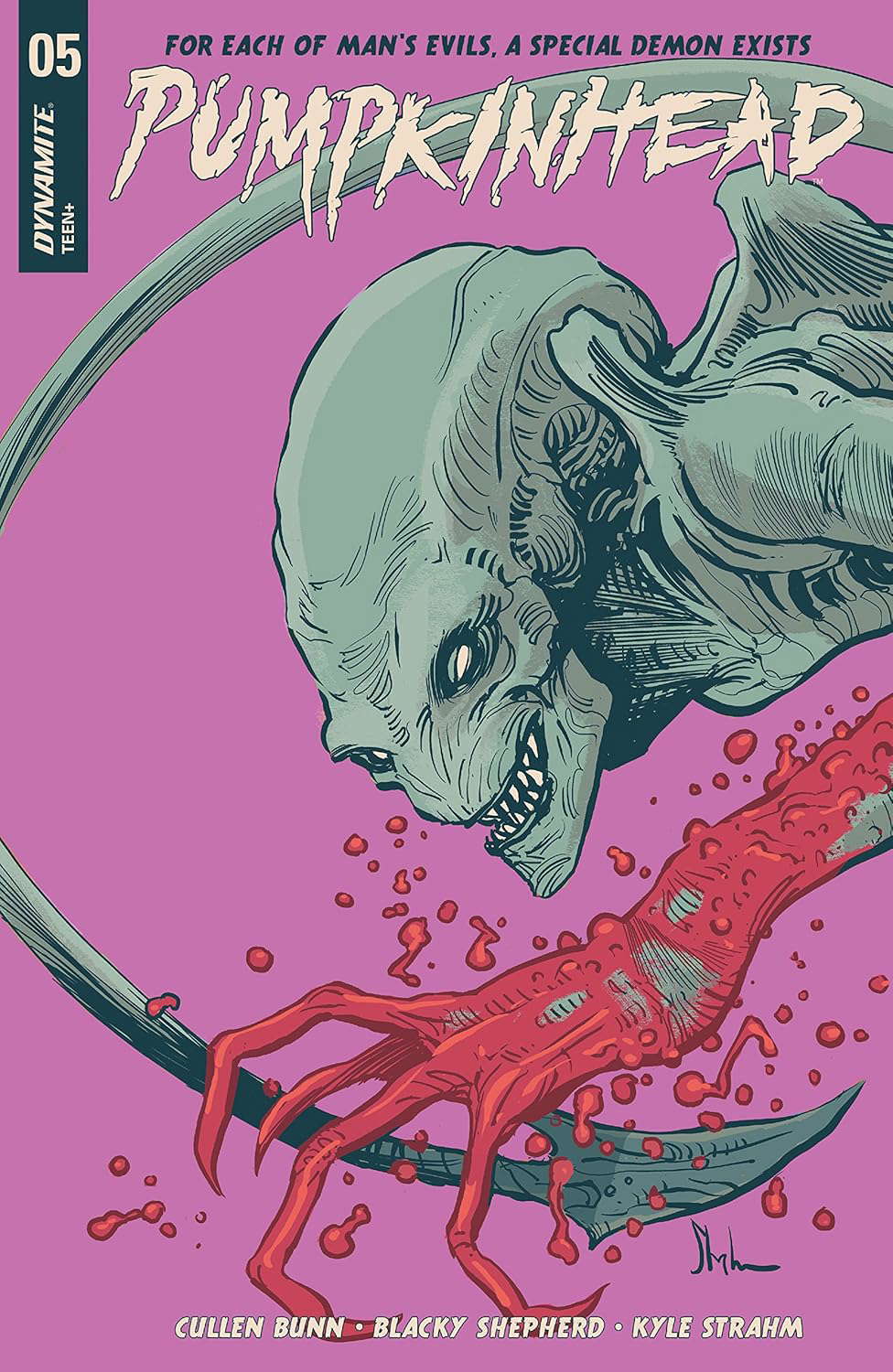 Pumpkinhead #5 poster