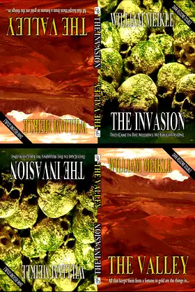 The Invasion/The Valley by William Meikle Dark Regions Double poster