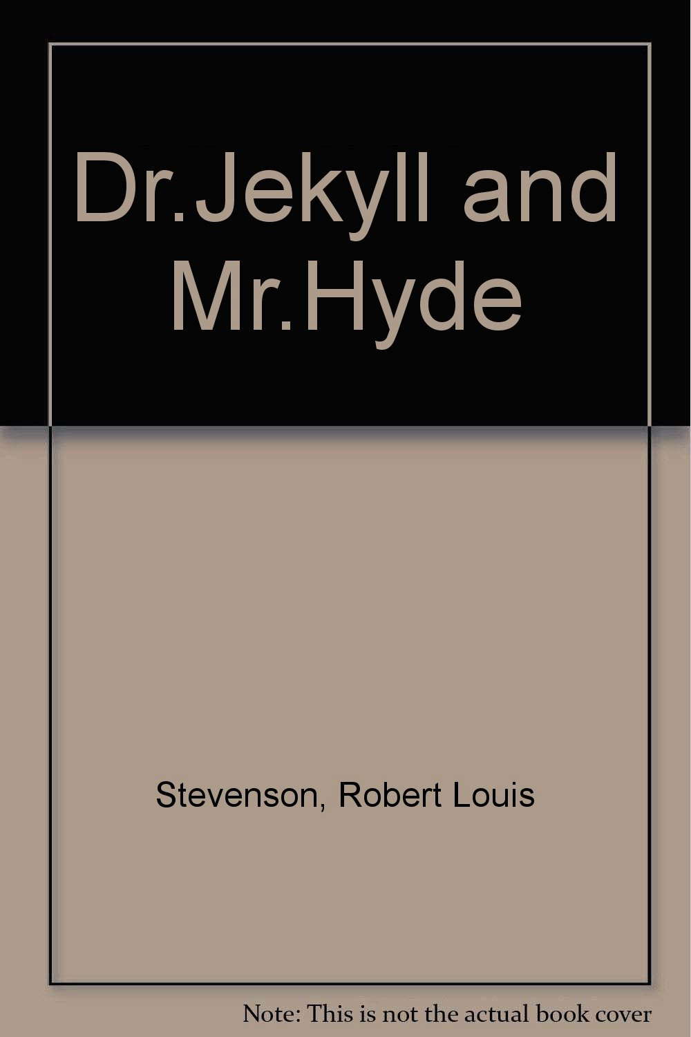 Dr Jekyl / Hyde poster