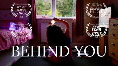 BEHIND YOU!!! Must See Scary Short Films Jump Scare 2021 poster