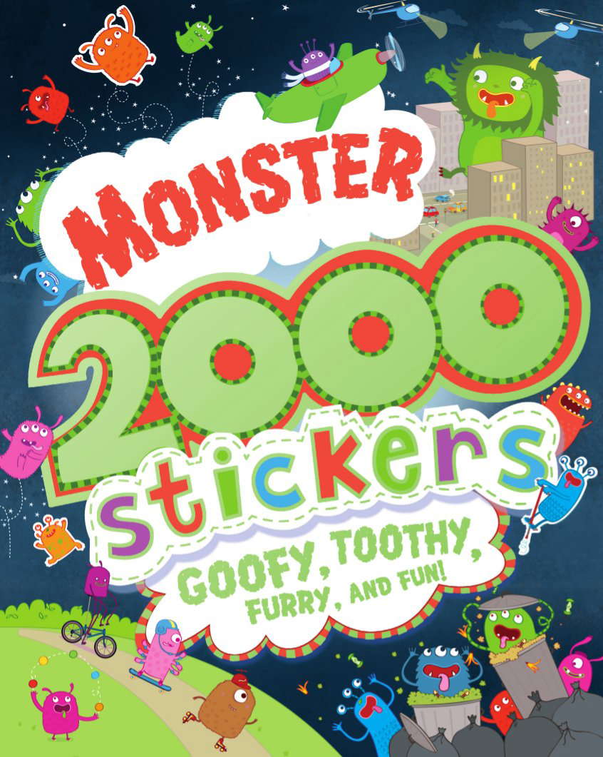 Monster 2000 Stickers poster