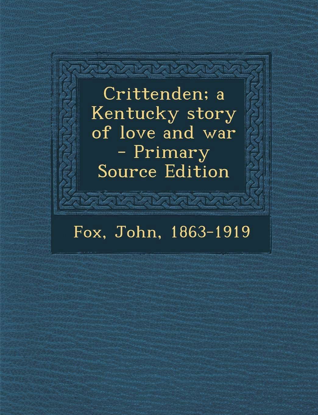 Crittenden; A Kentucky Story of Love and War poster