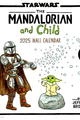 The Mandalorian and Child 2025 Wall Calendar poster