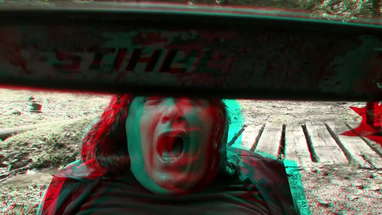 PORKCHOP 3D RED BAND TRAILER NSFW poster