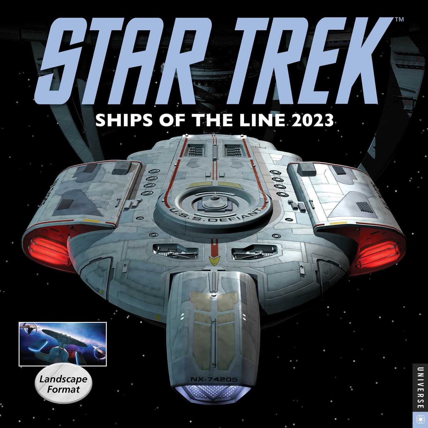 Star Trek: Ships of the Line 2023 Wall Calendar poster