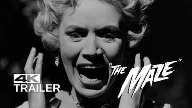 THE MAZE Original Theatrical Trailer [1953] poster