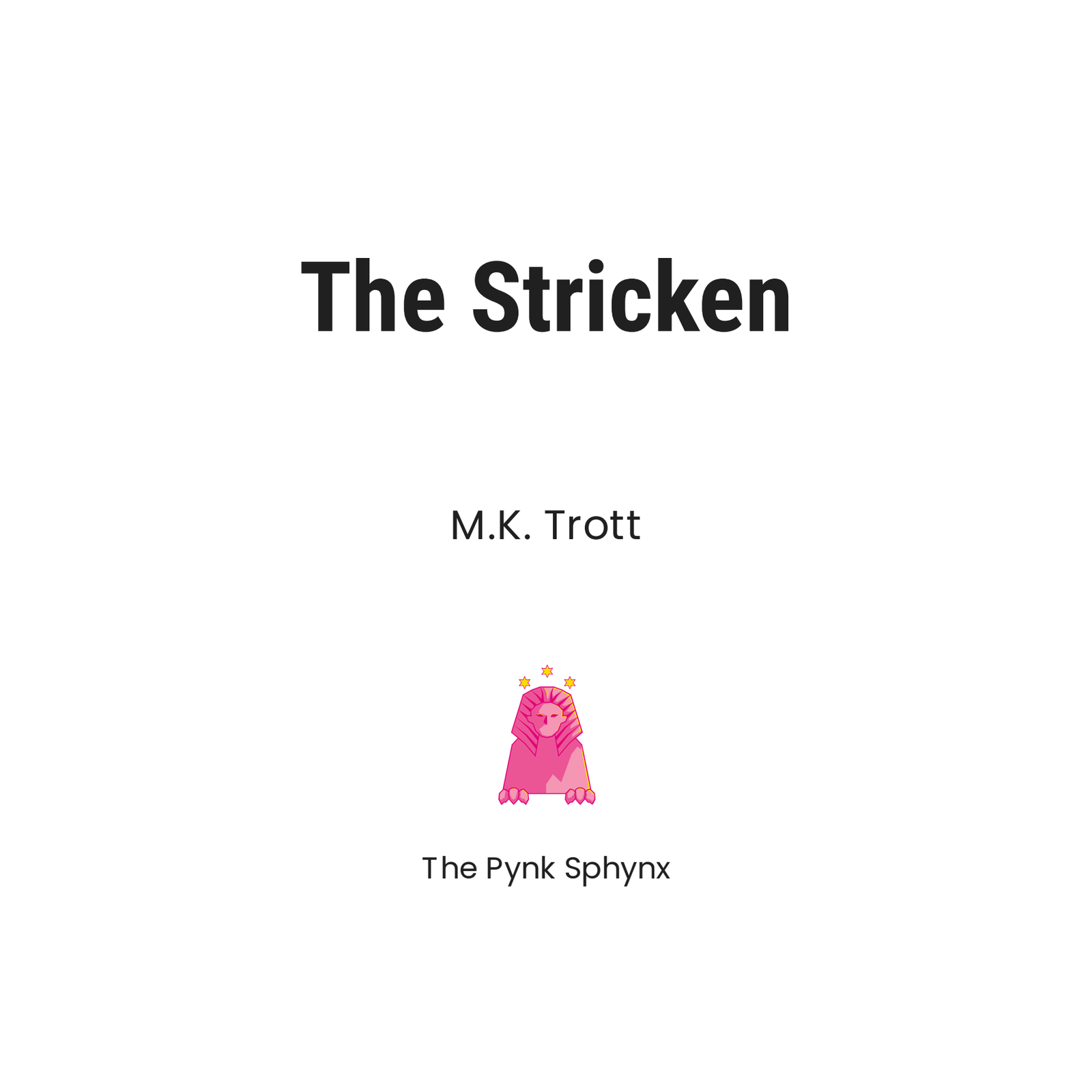 The Stricken poster