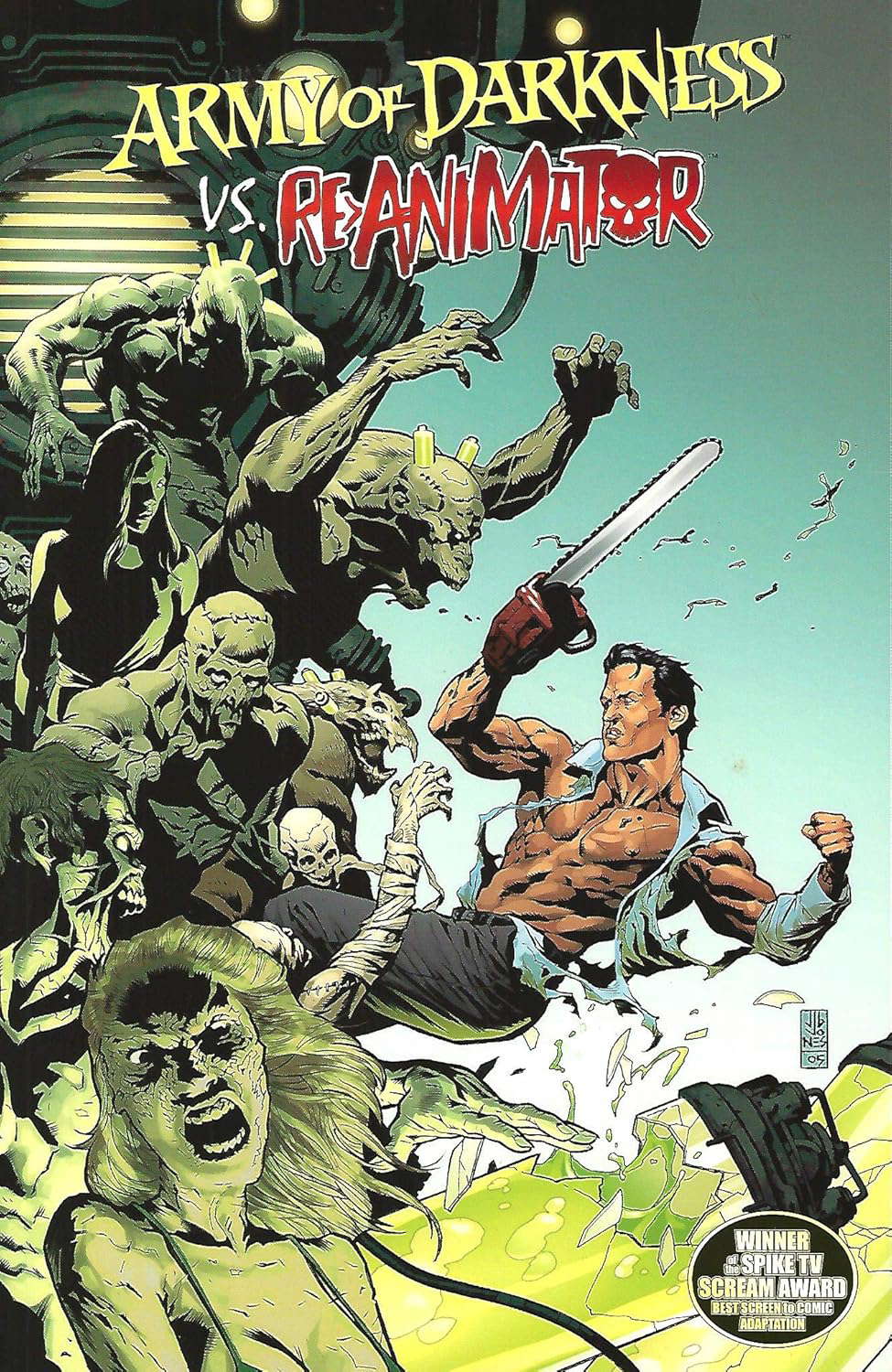 Army Of Darkness Vs. Re-Animator (ARMY OF DARKNESS TP) poster