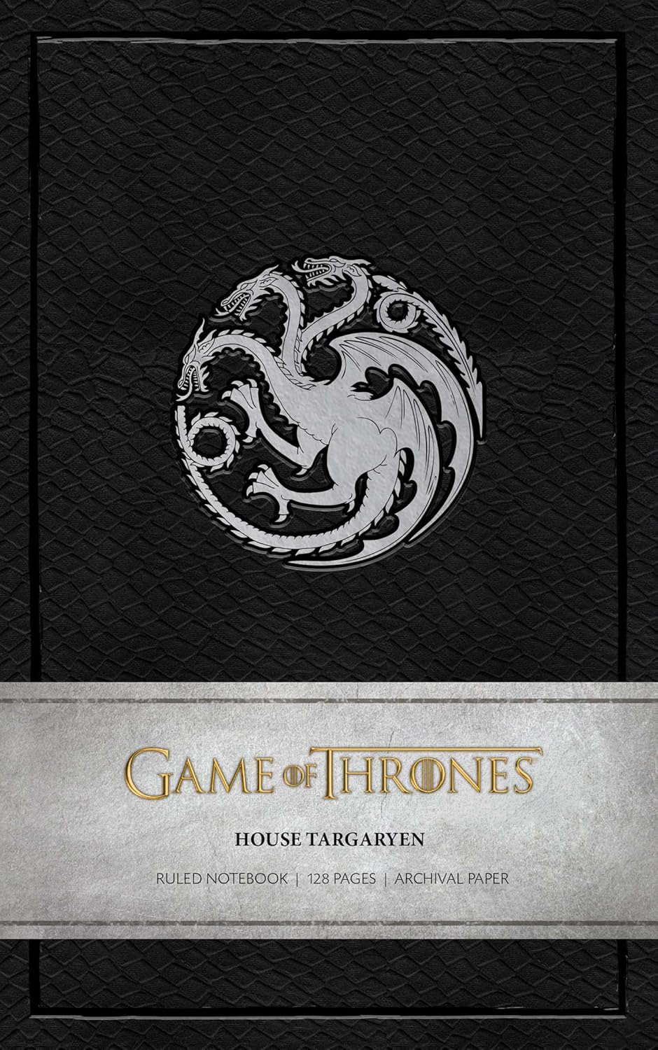 Game of Thrones: House Targaryen Ruled Notebook poster