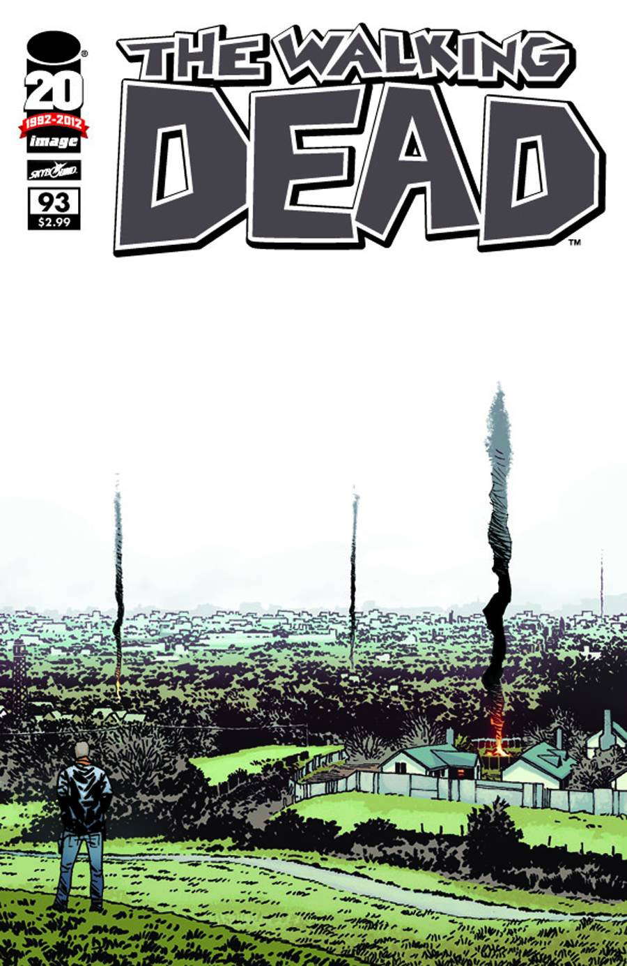 Walking Dead #93 poster