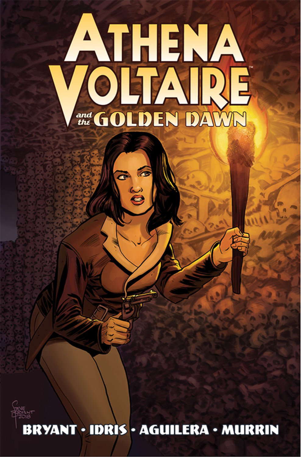 Athena Voltaire and the Golden Dawn (Athena Voltaire, 3) poster
