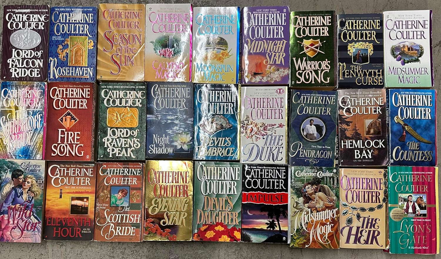 Catherine Coulter Thriller and Romance Collection 27 Books poster