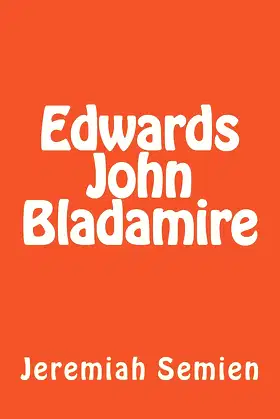 Edwards John Bladamire poster