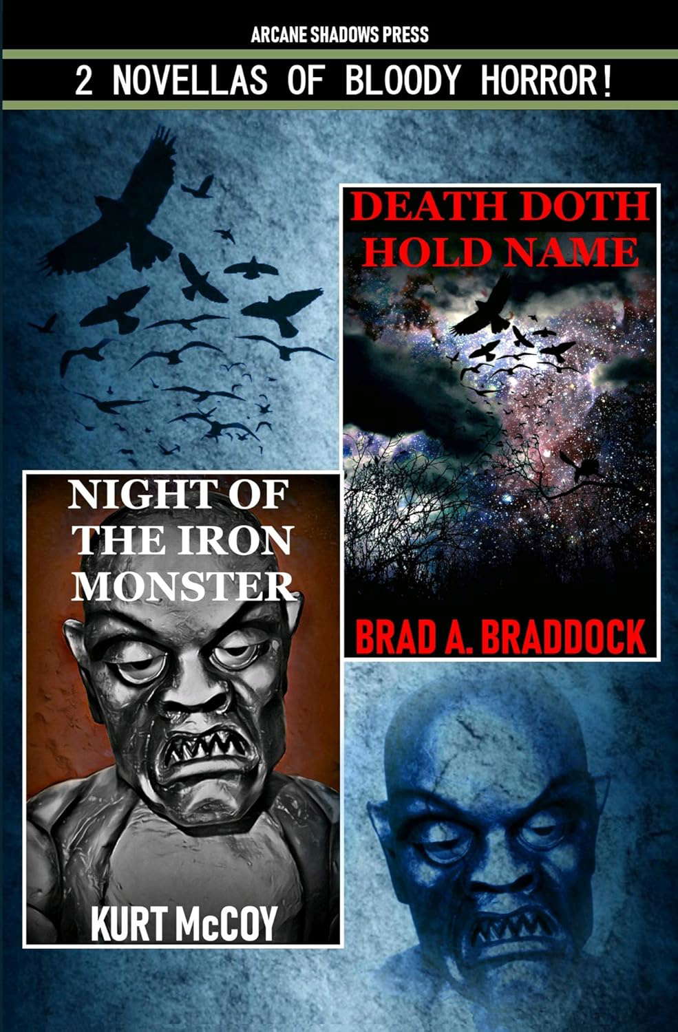 Death Doth Hold Name & Night of the Iron Monster poster