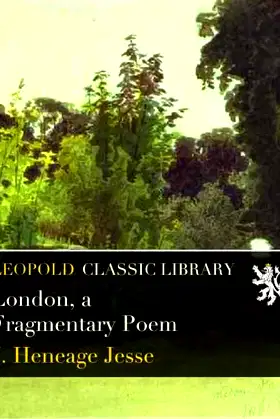London, a Fragmentary Poem poster
