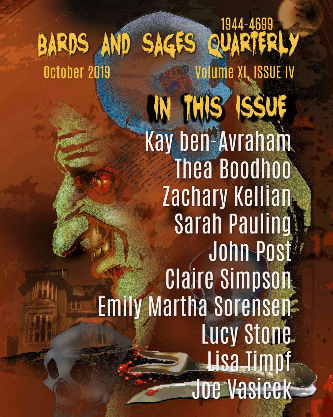 Bards and Sages Quarterly (October 2019) poster