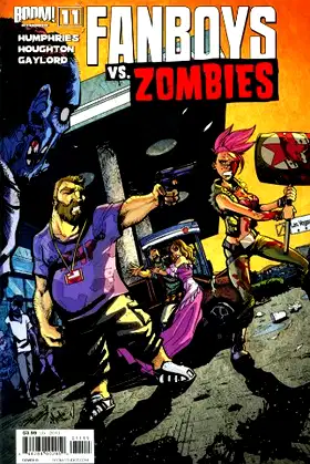 Fanboys vs. Zombies #11 Cover B Comic Book 2013 - Boom poster