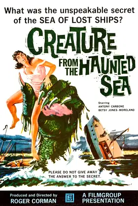 Creature from the Haunted Sea poster