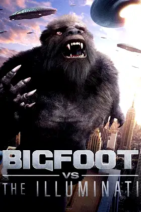 Bigfoot vs the Illuminati poster