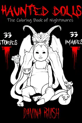 Haunted Dolls: The Coloring Book of Nightmares poster