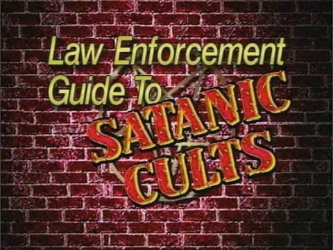 Poster for Law Enforcement Guide to Satanic Cults