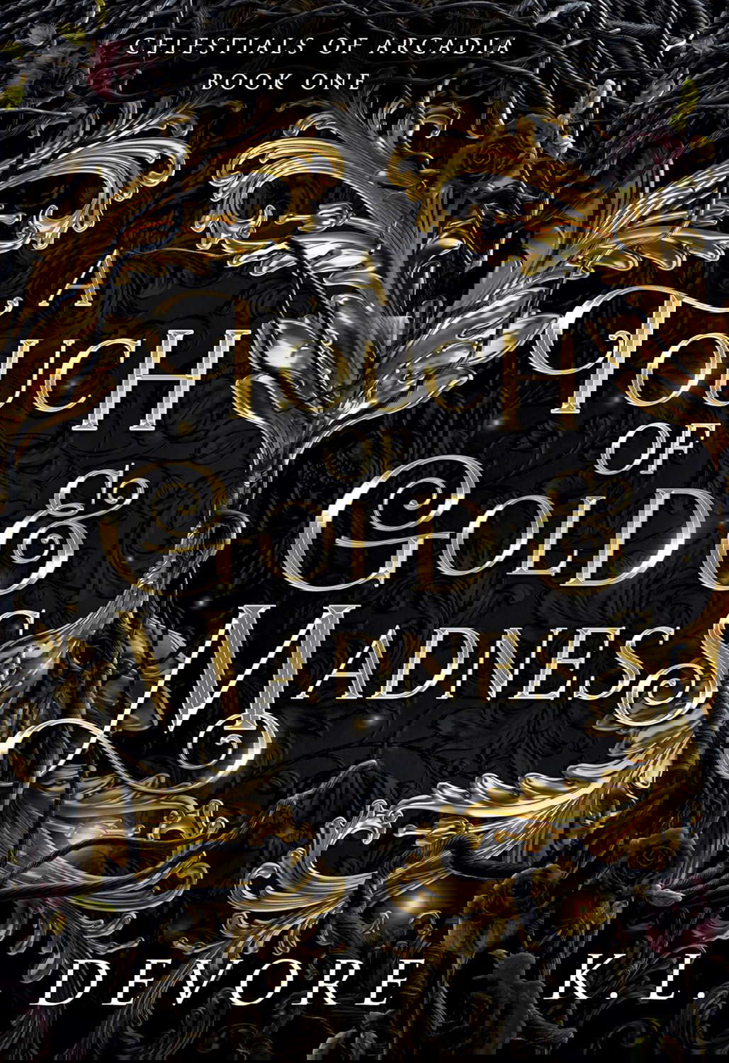 A Touch of Gold and Madness (Celestials of Arcadia Book 1) poster