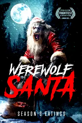 Werewolf Santa poster