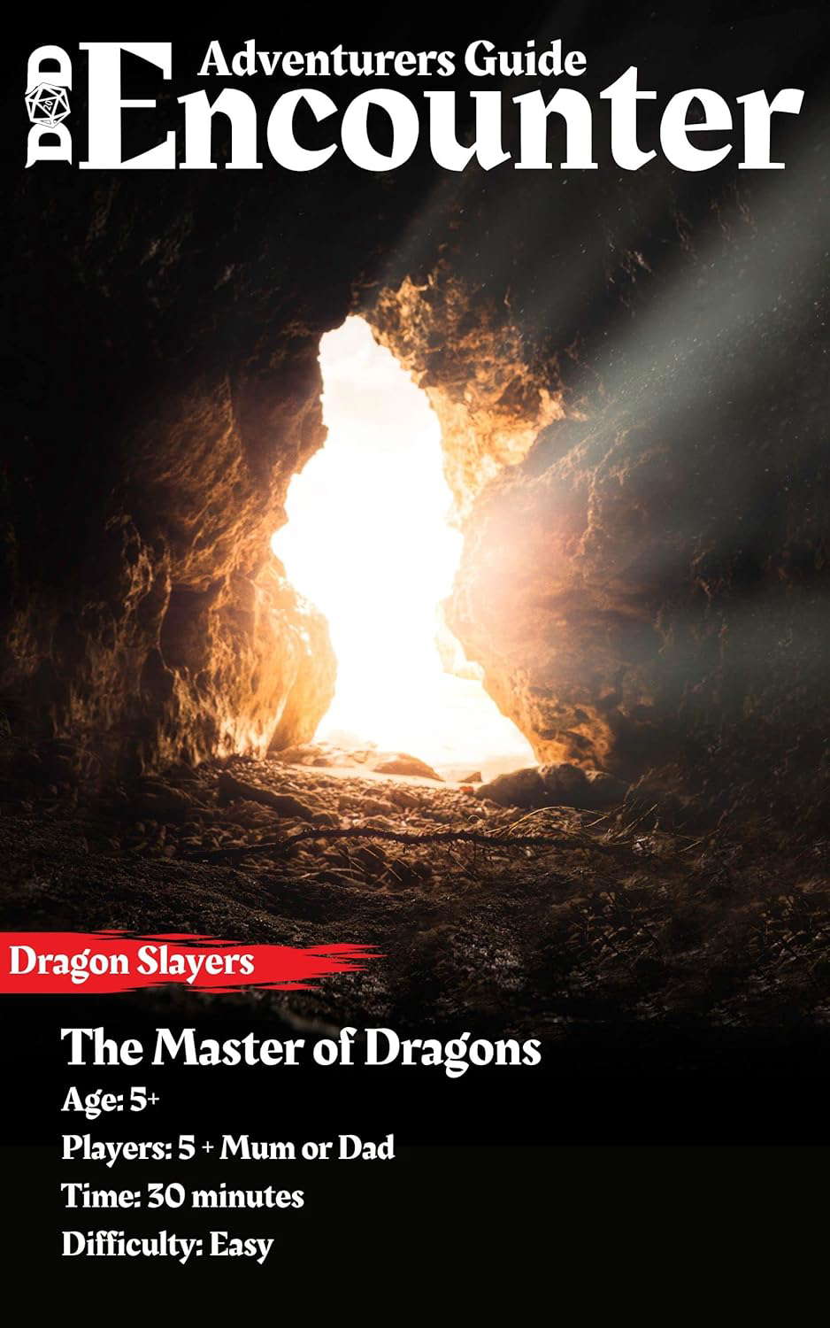 The Master of Dragons: Interactive Dungeons & Dragons Kids book poster