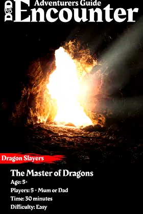 The Master of Dragons: Interactive Dungeons & Dragons Kids book poster